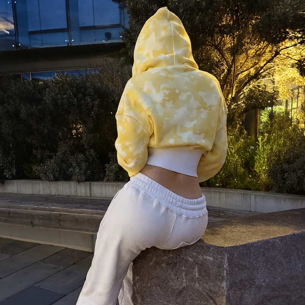 "Camo Star" Zip Up Hoodie