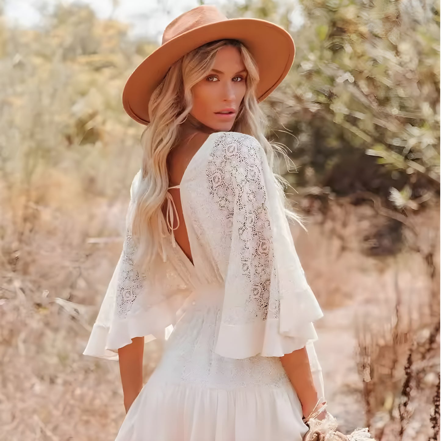 Sunset Crochet Romper